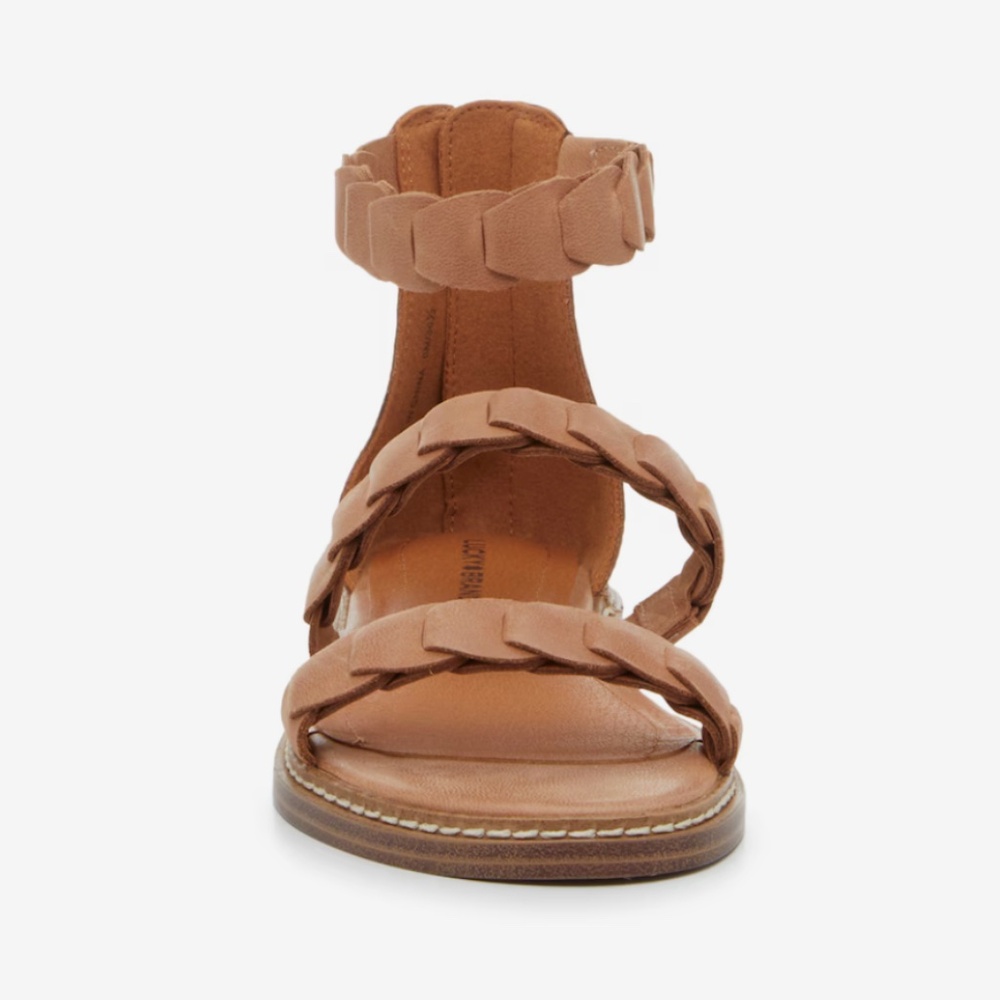 Women’s Lucky Brand Kandiss Sandal in Brown sz 7 NIB - Picture 4 of 10